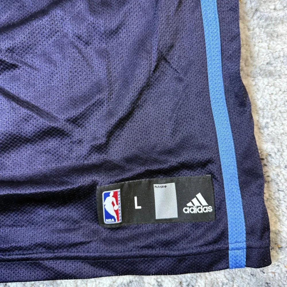 Adidas Utah Jazz Paul Millsap 24 NBA Jersey Youth‎ Large Navy Blue Basketball